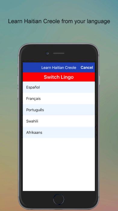 Free haitian creole language-learning application for iphone and ipod device touch short time span