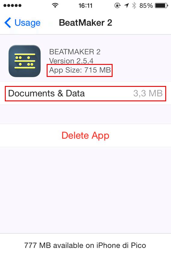 Is the iphone memory full? find and delete the guilty apps | Iphone